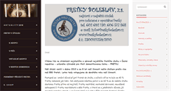 Desktop Screenshot of fretkyboleslav.cz