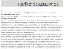 Tablet Screenshot of fretkyboleslav.cz